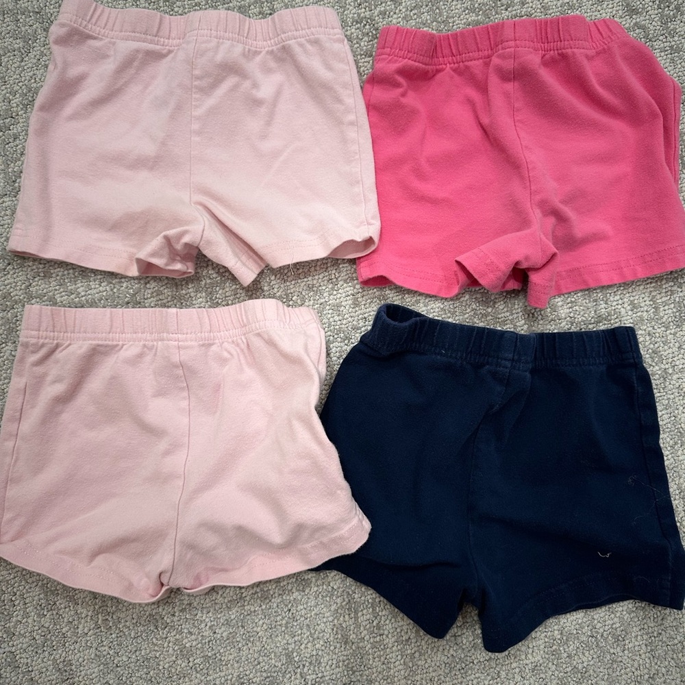 Carter’s Girls Tumbling Shorts Size 4T - Picture 2 of 4